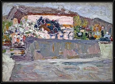 Картина Весна в окрестностях Аугсбурга