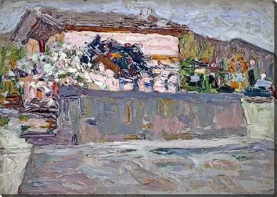 Картина Весна в окрестностях Аугсбурга