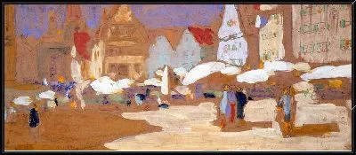 Картина Рыночная площадь