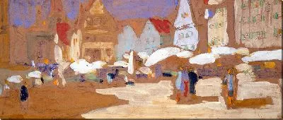 Картина Рыночная площадь