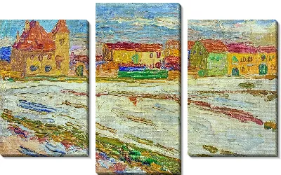 Картина Мюнхен. Этюд