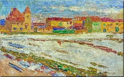 Картина Мюнхен. Этюд