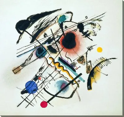 Картина Этюд к черному пятну