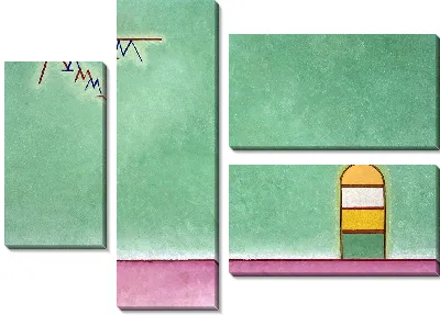 Картина Грюнлеер (Пустой зеленый)