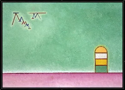 Картина Грюнлеер (Пустой зеленый)