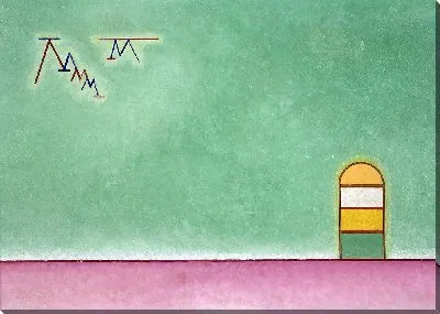 Картина Грюнлеер (Пустой зеленый)