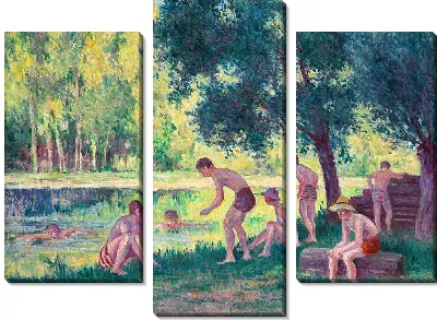 Картина Купание в ожидании (1908)