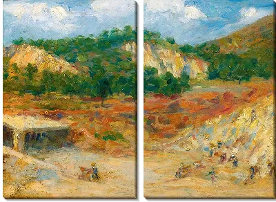 Картина Карьер (1899)