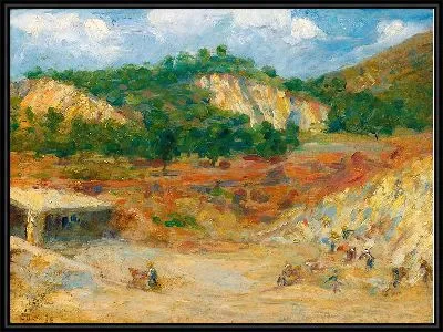 Картина Карьер (1899)