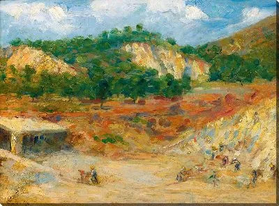 Картина Карьер (1899)