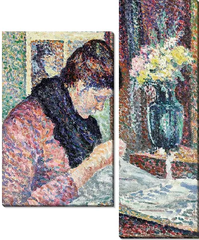 Картина Женщина за шитьем (1893)