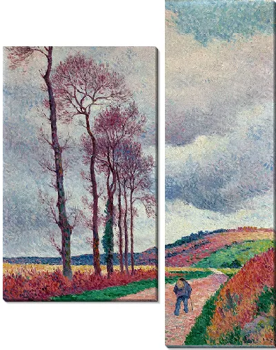 Картина Дорога вокруг Меревиля (1902 г.)