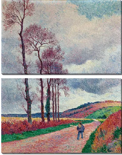 Картина Дорога вокруг Меревиля (1902 г.)