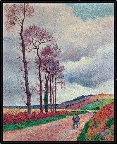 Картина Дорога вокруг Меревиля (1902 г.)