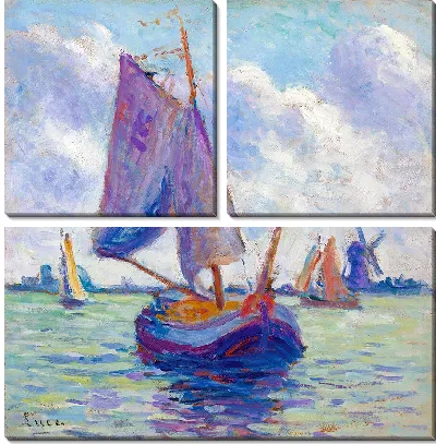 Картина Голандские лодки (1905-1910 гг.)