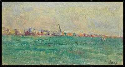Картина Вид на Параме (1925)