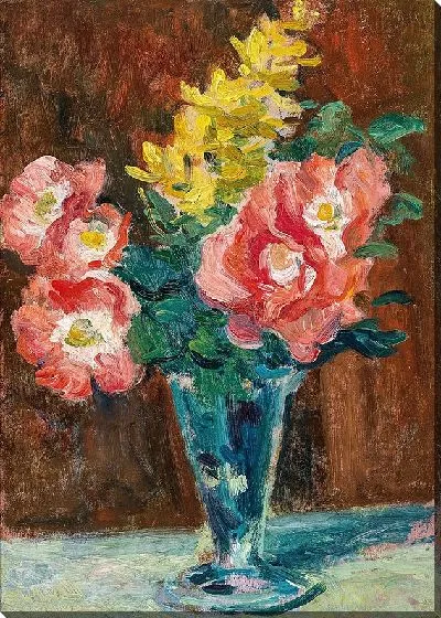 Картина Ваза с цветами Люс