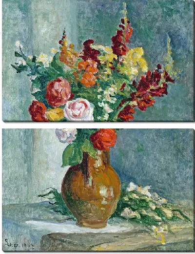 Картина Ваза с цветами (1907 г.)