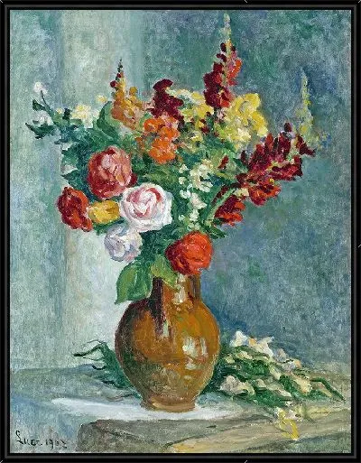 Картина Ваза с цветами (1907 г.)