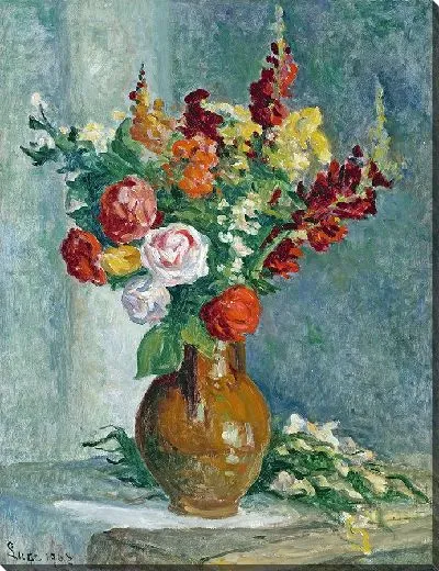 Картина Ваза с цветами (1907 г.)