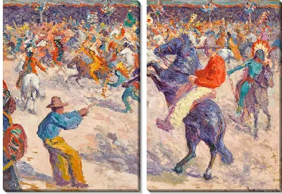 Картина Буффало Билл, Лассо (1906)
