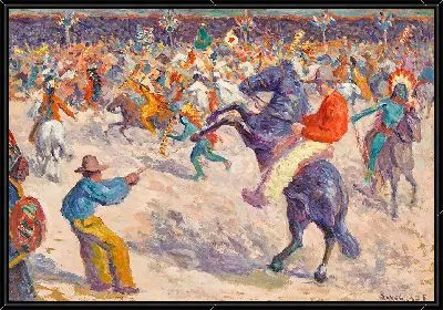 Картина Буффало Билл, Лассо (1906)