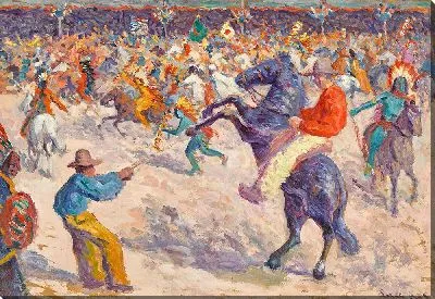 Картина Буффало Билл, Лассо (1906)