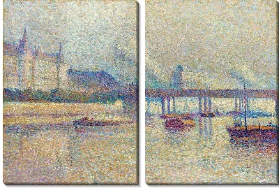 Картина Берега реки Сены в Париже (1893)