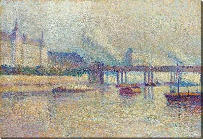 Картина Берега реки Сены в Париже (1893)