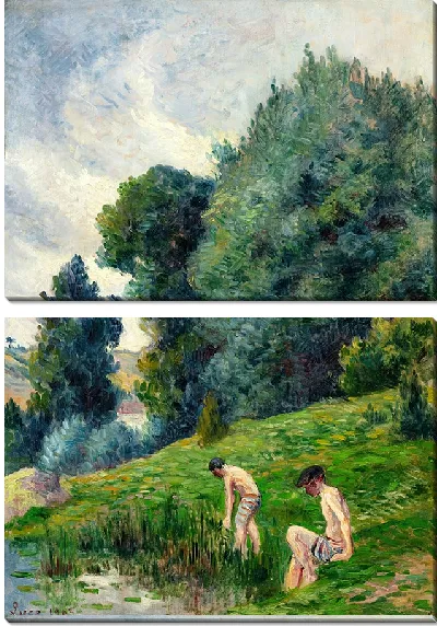 Картина Мулине, Купальщицы (1903)