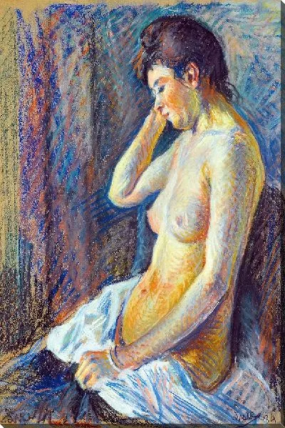 Картина Сидящая обнаженная (1884)