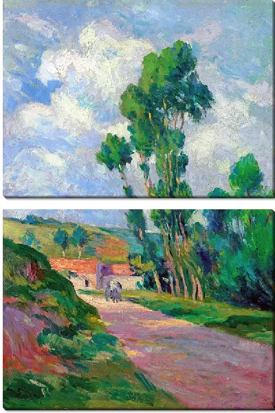 Картина Пейзаж в Мулине (1903)