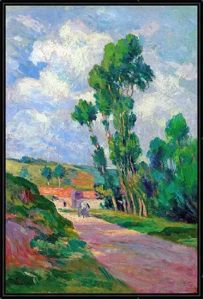 Картина Пейзаж в Мулине (1903)
