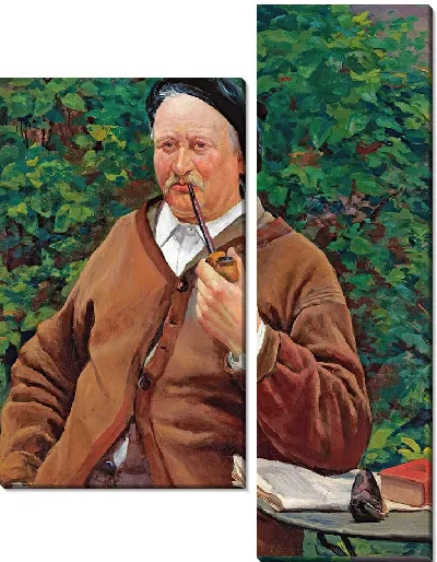 Картина Отец художник (около 1881 г.)