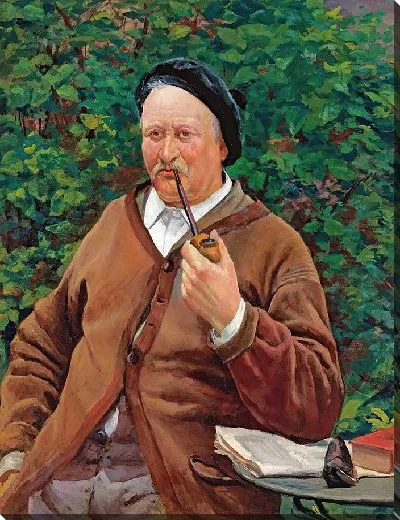 Картина Отец художник (около 1881 г.)