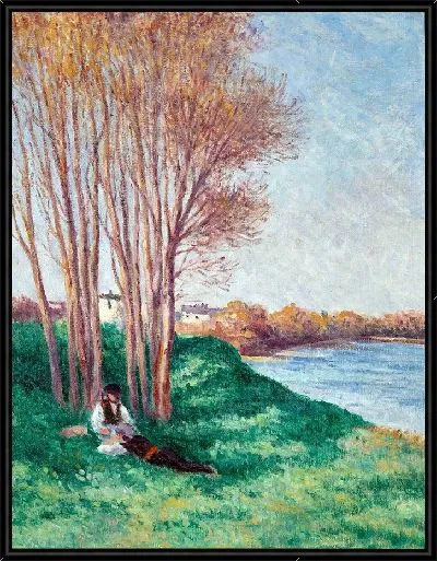 Картина Отдых на берегу Луары в Сен-Э (ок. 1910-12)