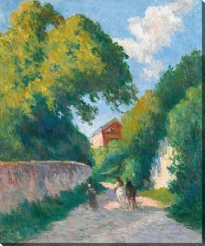 Картина Окрестности Рольбуаза, Возвращение на ферму (около 1920 г.)