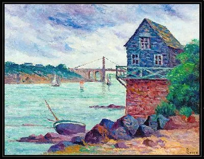 Картина Лезардриё, Le Pont Suspendu