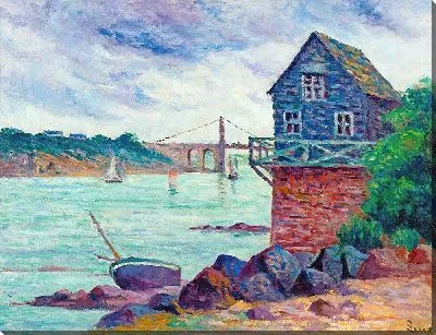 Картина Лезардриё, Le Pont Suspendu