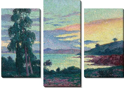 Картина Ла Фоссет Сен-Клер, недалеко от Лаванду (около 1903–1905 гг.)