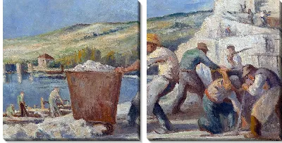 Картина Мерикур, карьеры (около 1925 г.)