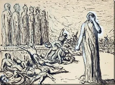 Картина Пресс-вагон «Синдикалистского батальона» (1915 г.)