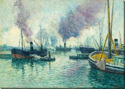 Картина Порт Роттердама (1907)