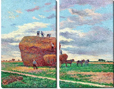 Картина Стог сена (1897)