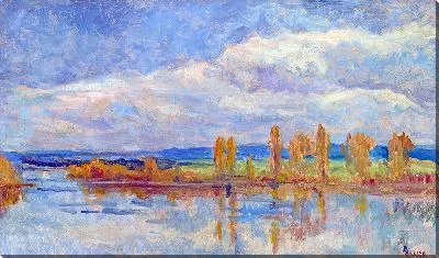 Картина Сена в Гернесе