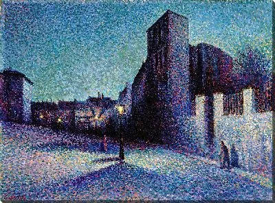 Картина Рю Равиньян, Париж (1893 г.)