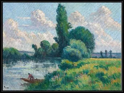 Картина Роллебуаз, Ручей Сены