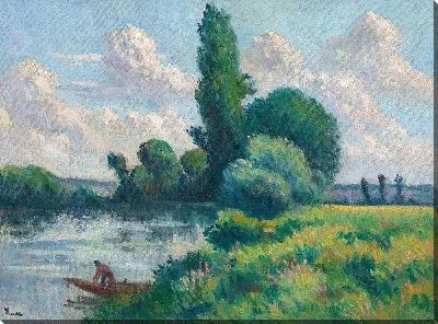 Картина Роллебуаз, Ручей Сены