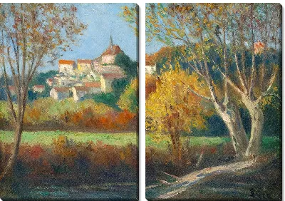 Картина Роллебуаз, Деревня