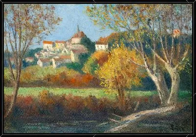Картина Роллебуаз, Деревня